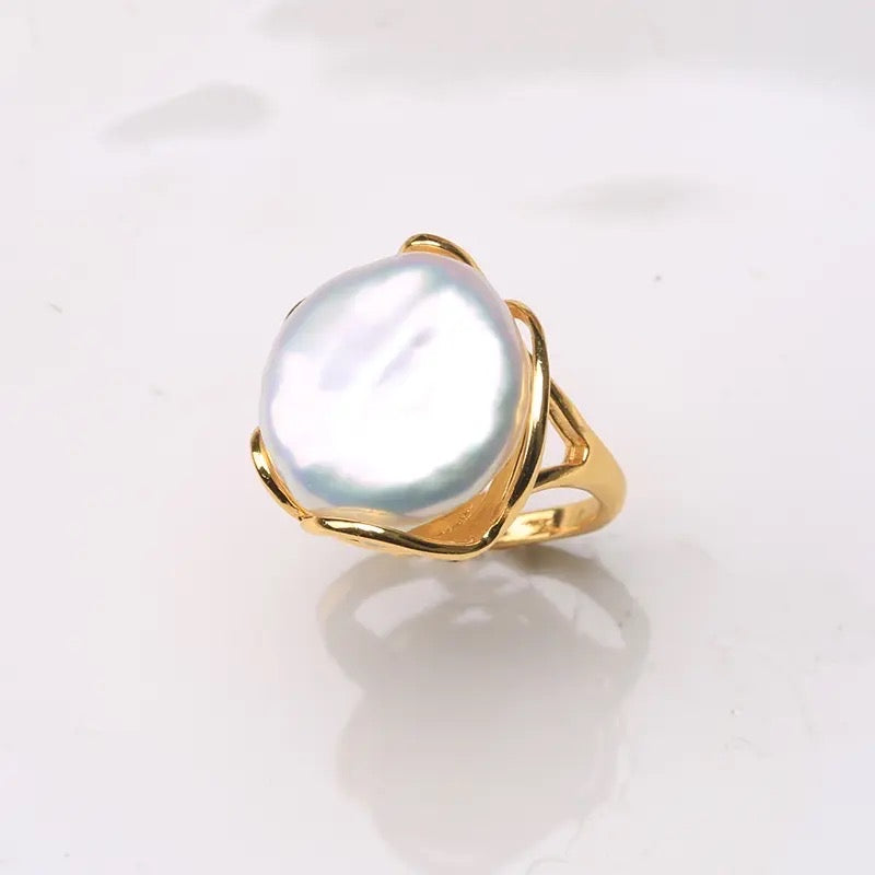 Anillo Perla .925