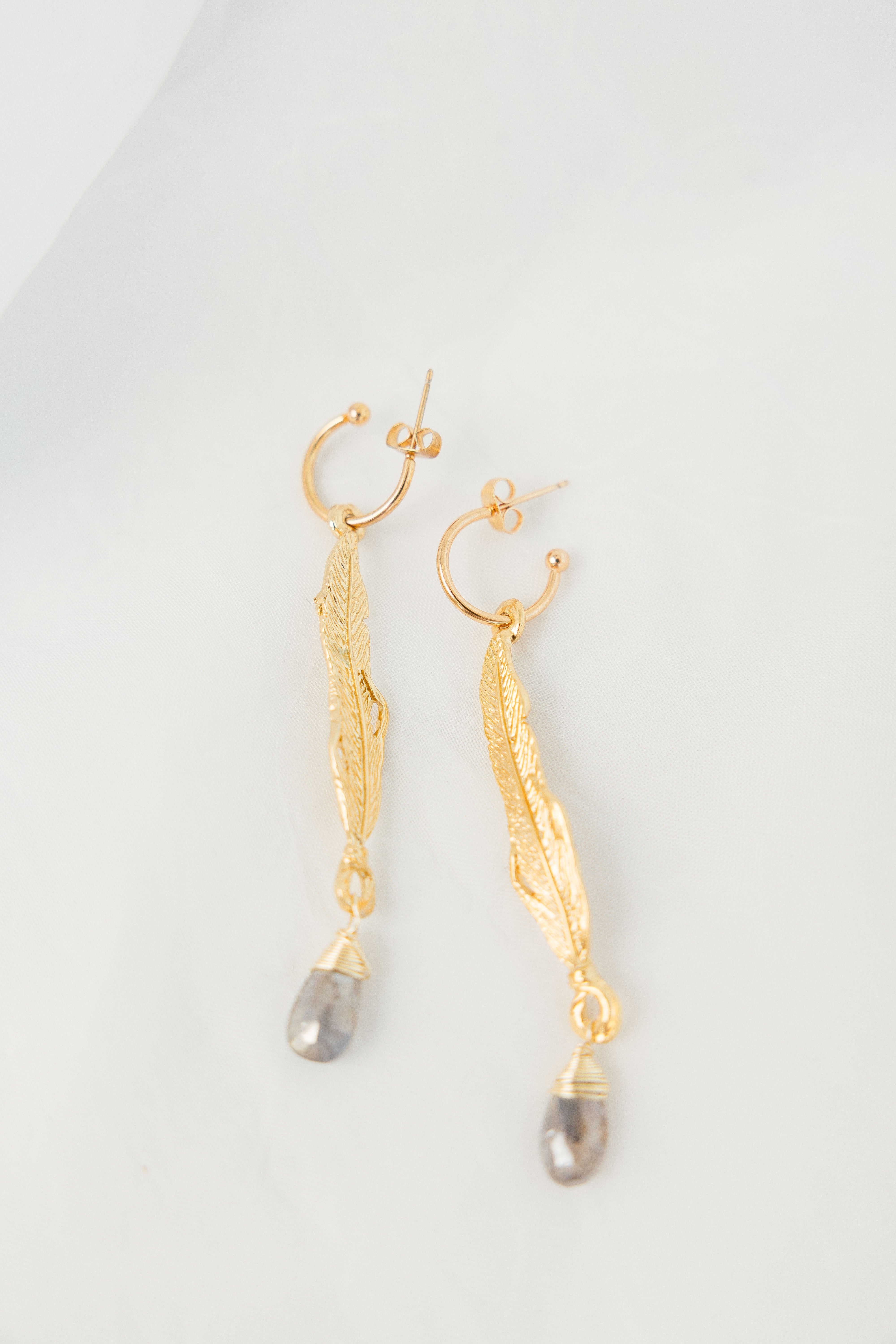 Aretes Hoja de Alba