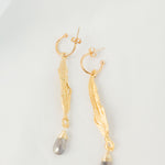 Aretes Hoja de Alba