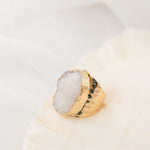 Anillo Cuarzo Blanco