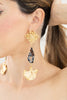 Aretes Nudo Geoda Cuarzo