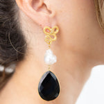 Aretes Serpiente Onix