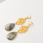 Aretes Dragon Labradorita