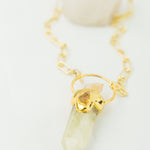 Collar Cuarzo Citrino