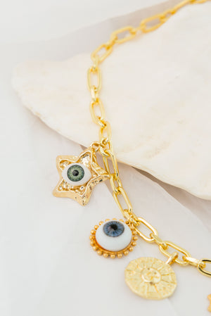 Collar dijes de Ojo