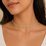 Choker Cristales Blancos