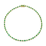 Chocker Esmeraldas Geométricas