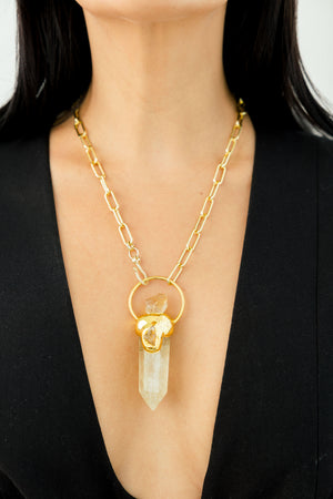 Collar Cuarzo Citrino