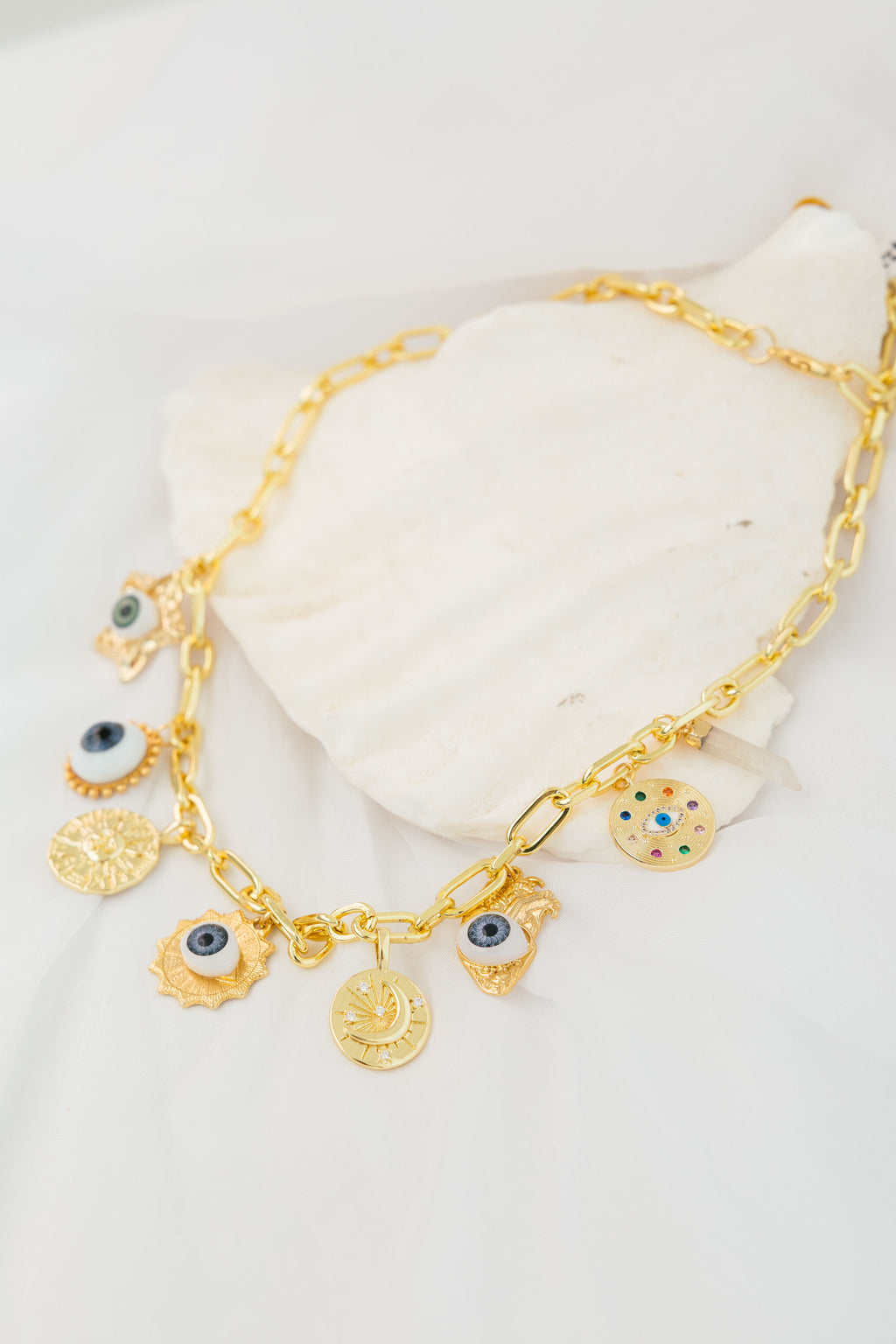 Collar dijes de Ojo