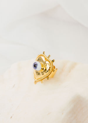 Anillo Corazón Ojo