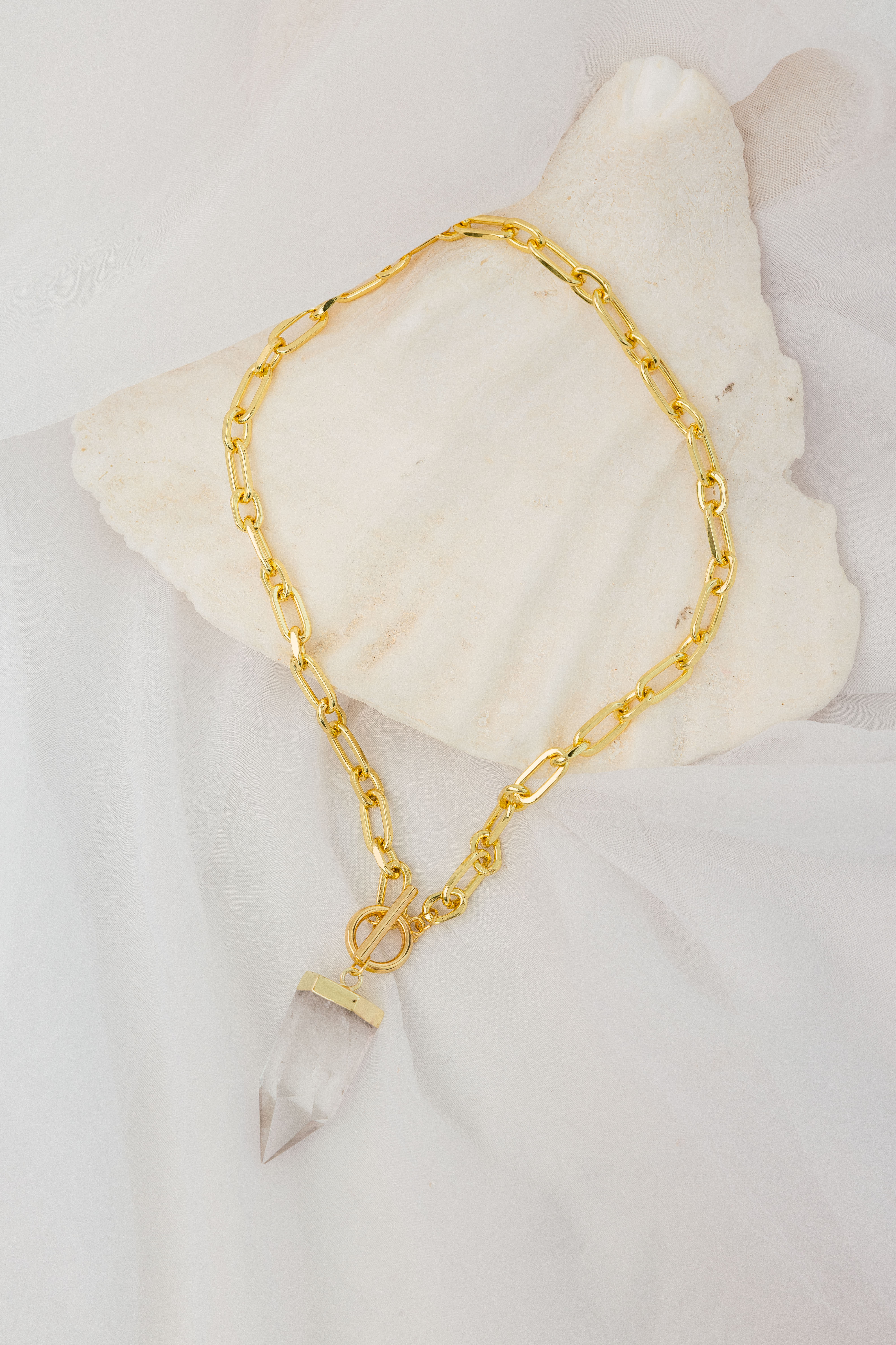 Collar Pendulo Cuarzo