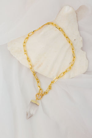 Collar Pendulo Cuarzo