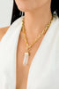 Collar Cuarzo Biselado