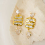 Aretes “Perla Flecha Sagrada”