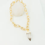 Collar Cuarzo Ahumado