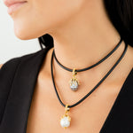 Collar Coral Perla