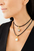 Collar Coral Perla