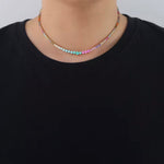 Collar Tenis Rainbow