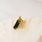 Anillo Turmalina Negra
