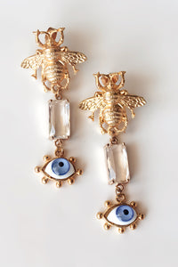 Aretes Abeja Ojo