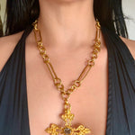 Collar Cruz Barroca