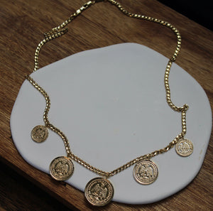 Collar Monedas