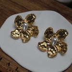 Aretes Flor Perla