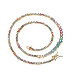 Collar Tenis Rainbow