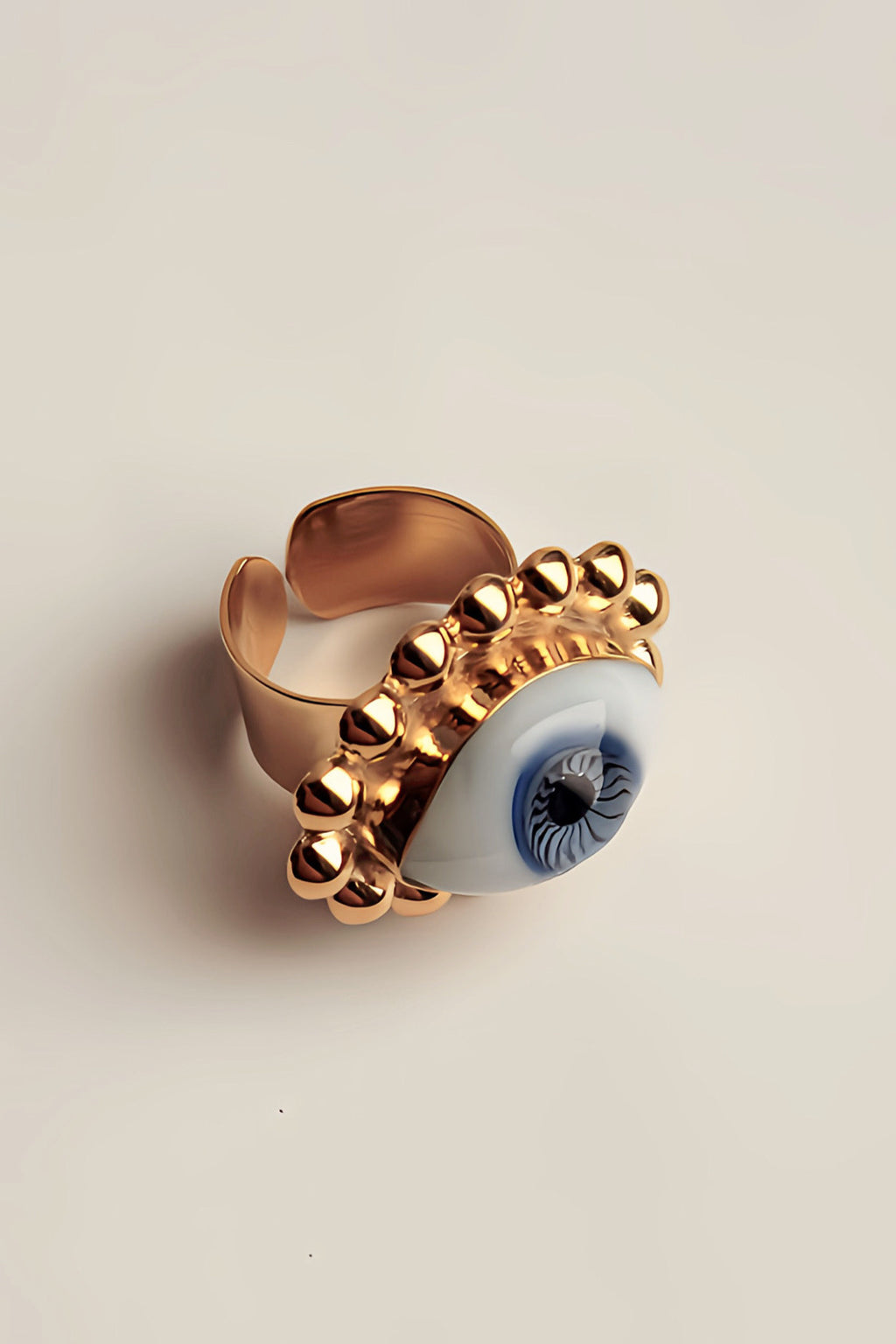 Anillo Ojo Azul Modelo 4