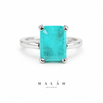 Anillo Turmalina Solitaria