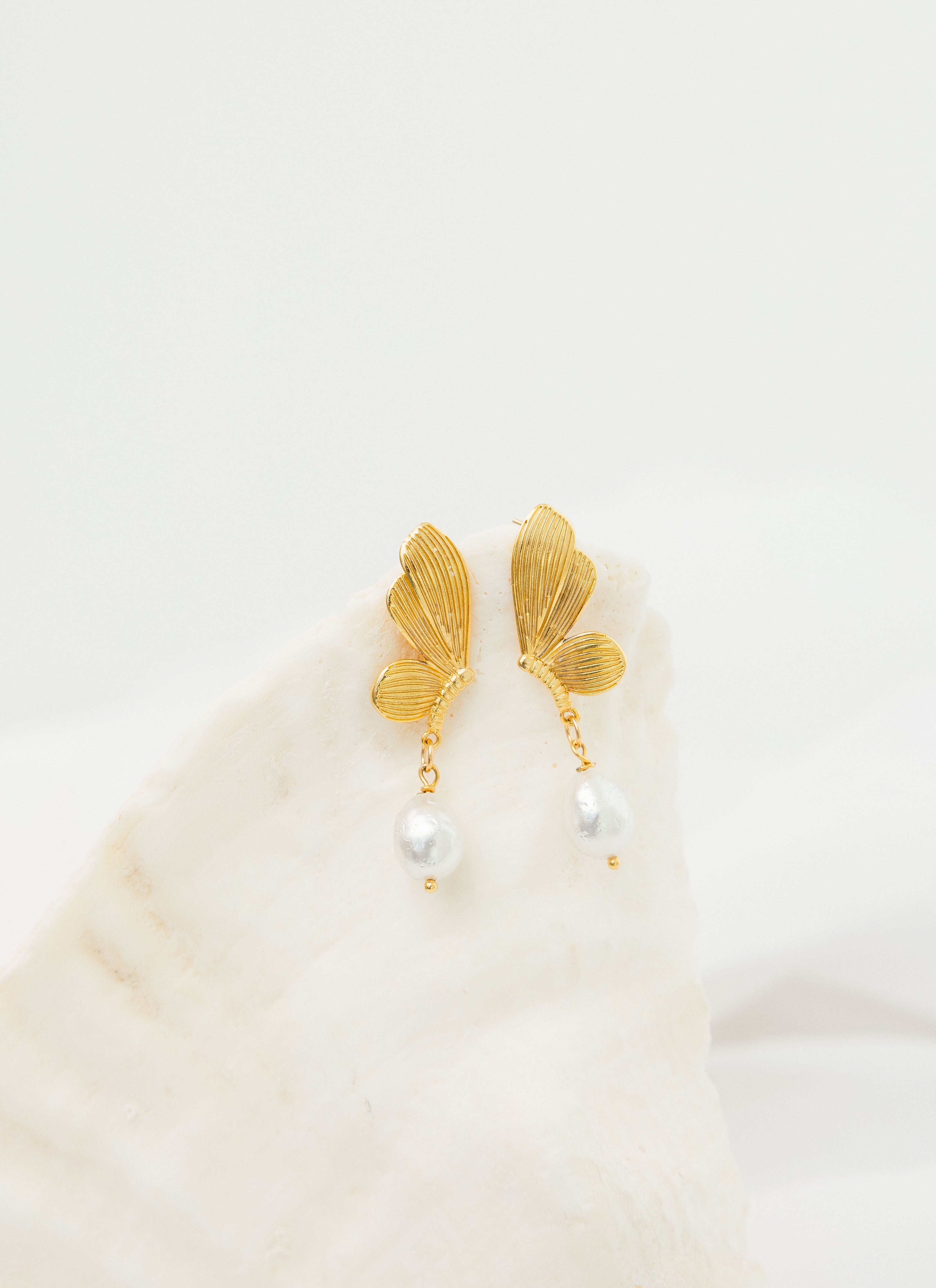 Aretes Ala de Mariposa