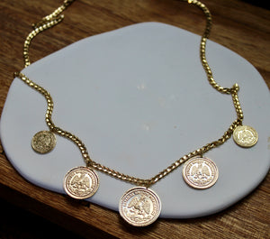 Collar Monedas