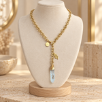 Collar Cuarzo Facetado