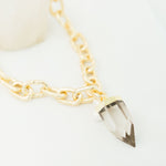 Collar Cuarzo Ahumado