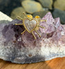 Anillo Corazón Picos