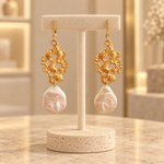 Aretes Dragon Perla