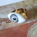 Anillo Ojo Gris Modelo 3