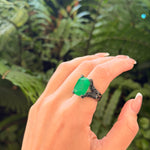 Anillo Garra Esmeralda