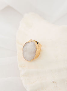 Anillo Cuarzo Blanco