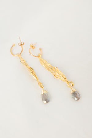 Aretes Hoja de Alba