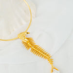Collar “Golden Fishbone”