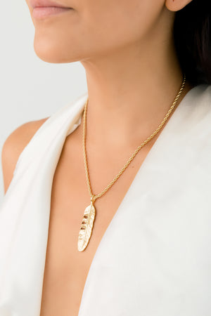 Collar Pluma del Sol