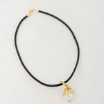 Collar Coral Perla