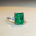 Anillo Esmeralda Princesa