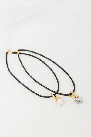 Collar Coral Perla