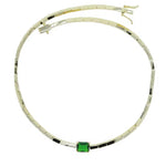 Gargantilla Esmeralda Facetada