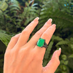 Anillo Garra Esmeralda
