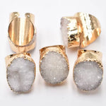 Anillo Cuarzo Blanco