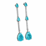 Aretes Tres Turmalinas