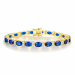 Pulsera Tenis Ovalada